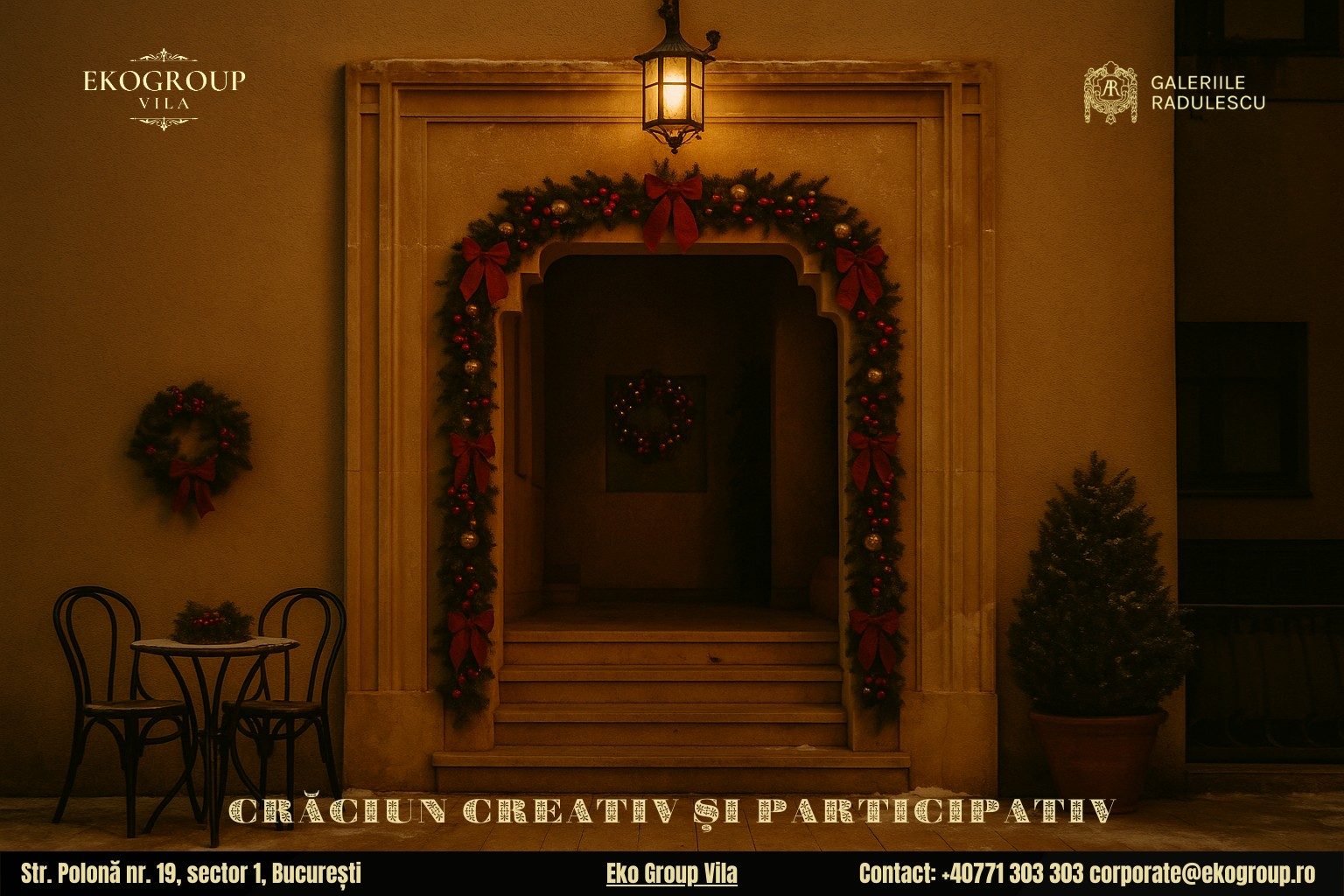 Activități de Crăciun inspirate din anii ’30: o experiență unică la Eko Group Vila 11 Activități de Crăciun inspirate din anii ’30: o experiență unică la Eko Group Vila