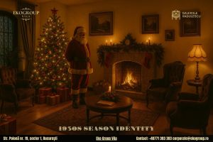 Legenda lui Moș Crăciun în magia Crăciunului anilor ’30 la Eko Group Vila